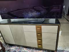 some home furniture for sale / table lamp / room carpet / tv console