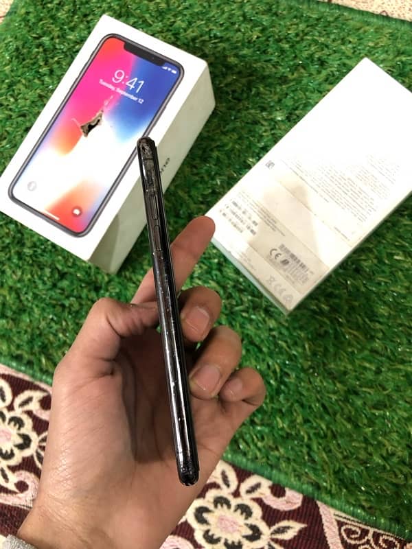 iphone X 64 gb  with box 8