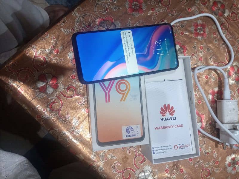 huawei y9 prime 2019 totally working orginal with accessories 8