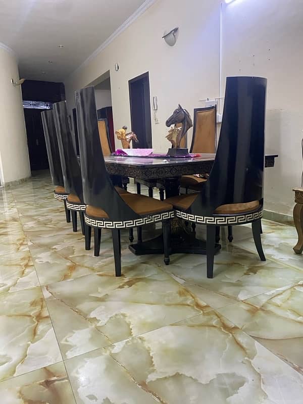 used 8 seater dining table for sale urgenlty designer 1