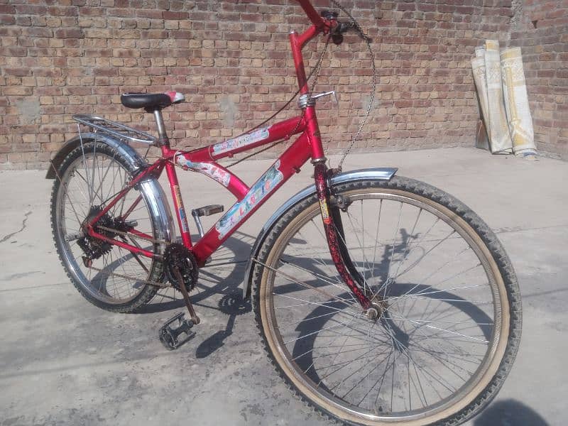 stunning red sohrab bicycle for sale 0