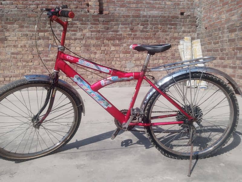 stunning red sohrab bicycle for sale 2