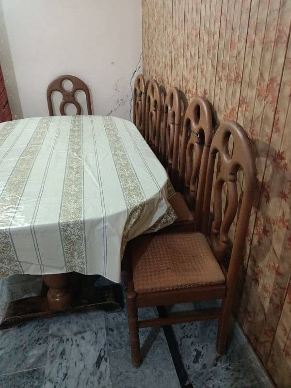 dining table with 6 chairs 2