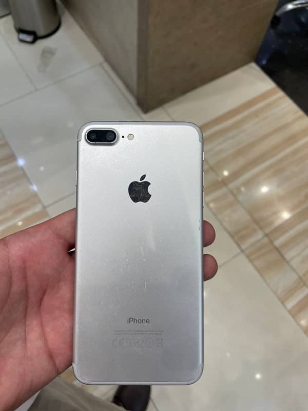 iPhone 7 Plus pta officially pta aprove 32 gb pack phone 80 b. h 1