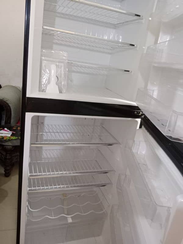 jumbo  size lpel fridge glass door full werrenty 1