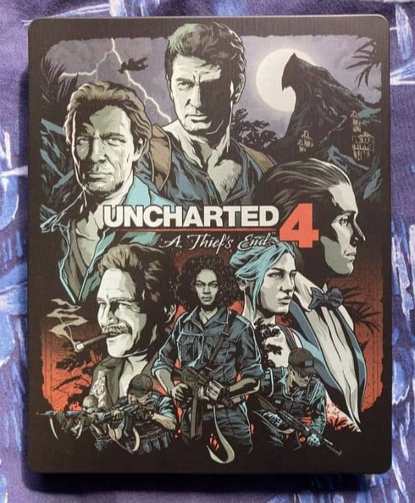 Uncharted 4 Ps4 Special edition steelbook artbook 3