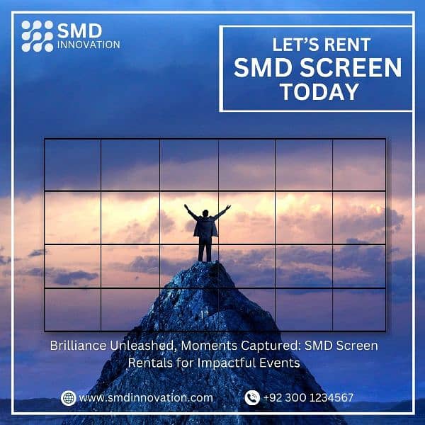 SMD Screen on rent with high quality on discount  in karachi 7