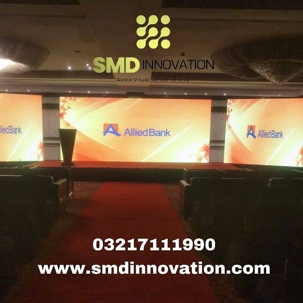 SMD Screen on rent with high quality on discount  in karachi 15