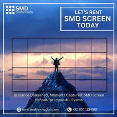 SMD Screen on rent with high quality on discount  in karachi 0