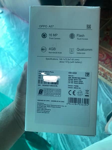 Oppo A57(4gb-64gb)urgent Sale 7