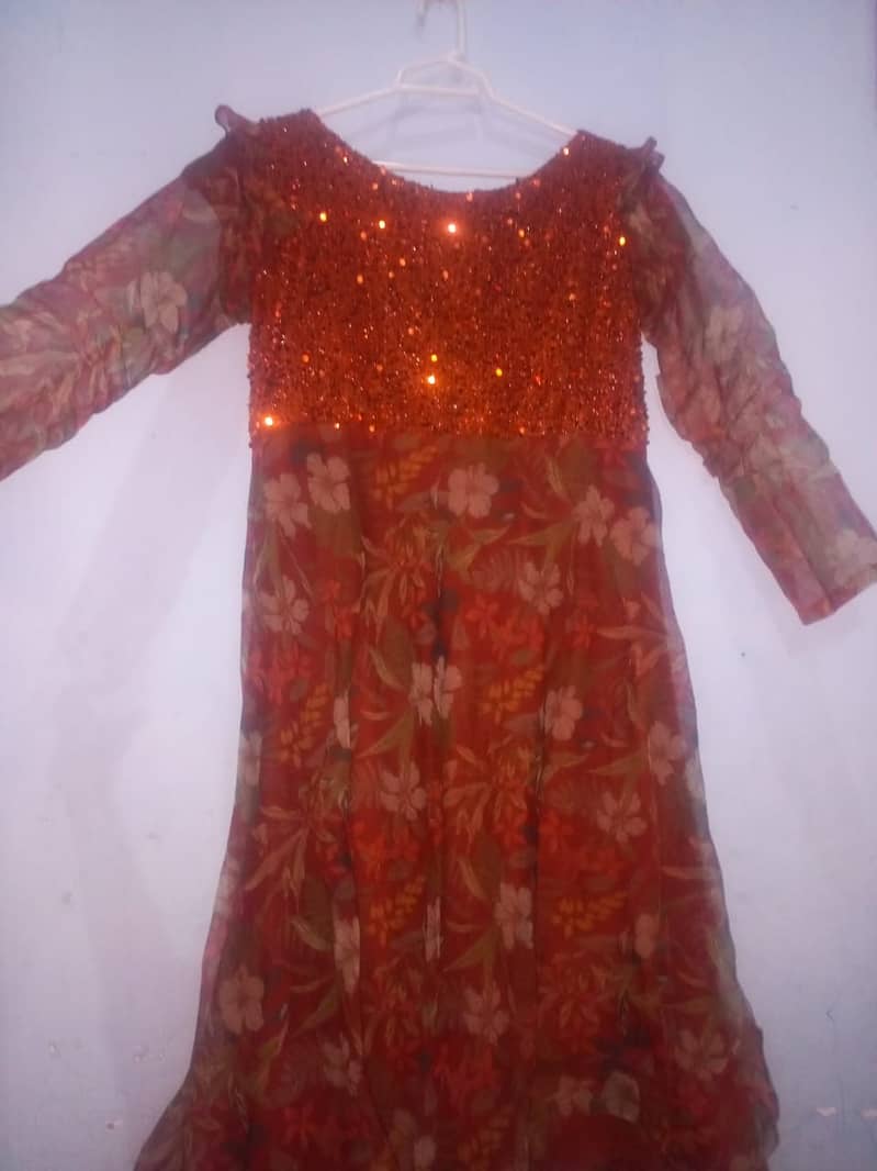 Beautiful party frock 3