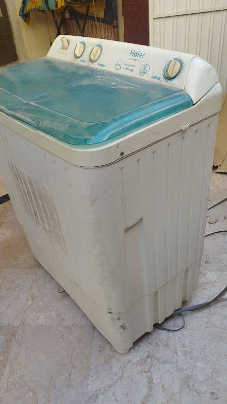 Haier washing and dryer machine 2