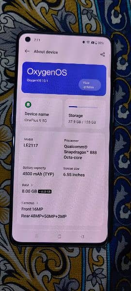 One Plus 9 , OnePlus 9 mint condition Non PTA 7