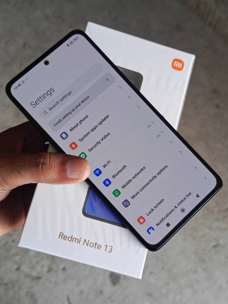 Redmi note13 8+256gb with all accessories 1