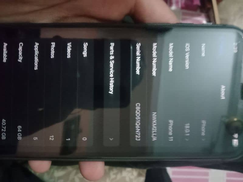 Iphone 11 64GB Factory Unlock ( Non Pta ] 8