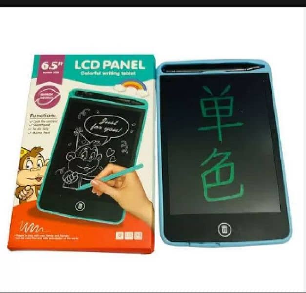 LCD Writing Tablet 6.5" Inch LCD Screen | Erasable Digital Drawing Pad 1