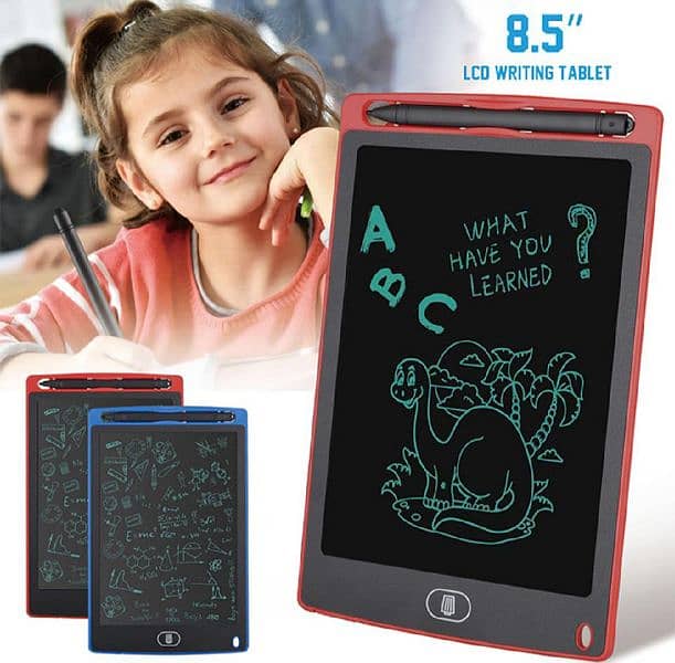 LCD Writing Tablet 6.5" Inch LCD Screen | Erasable Digital Drawing Pad 4