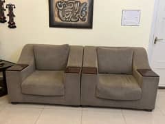 Grey sofa set 0