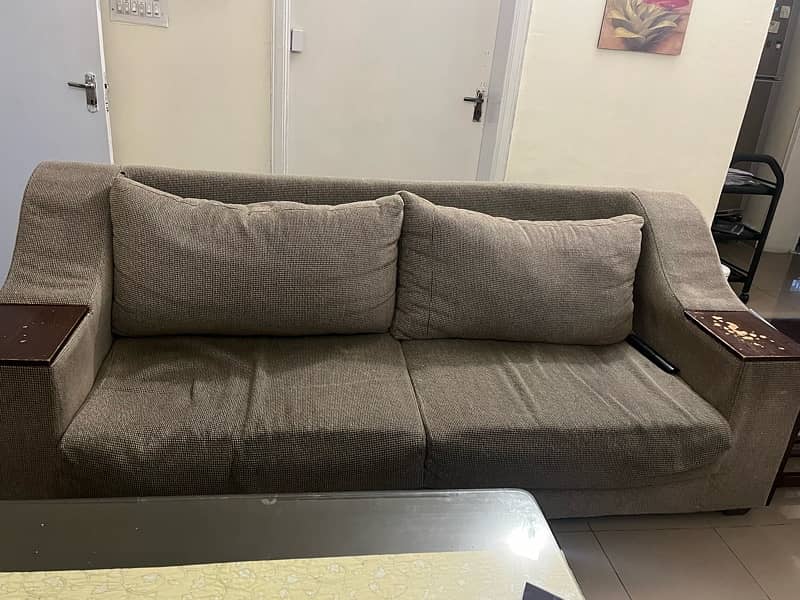 Grey sofa set 3