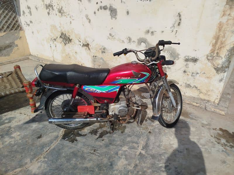 Honda CD 70 2018 model for sale only file hai saat 03061756055 5