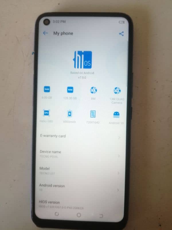 Tecno pova 6gb ram 128 gb rom no any fault 1