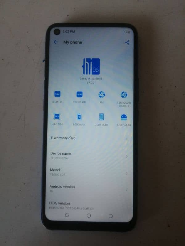 Tecno pova 6gb ram 128 gb rom no any fault 3