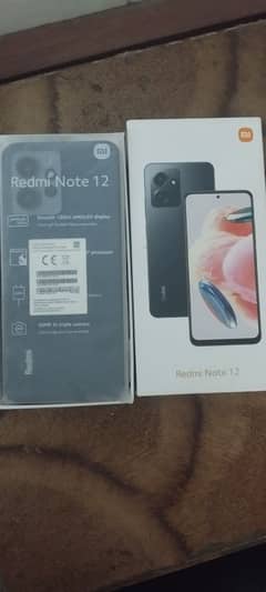 redmi note 12 8gb 128 gb complete box 0