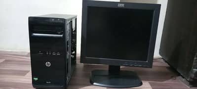 Very good condition HP Computer (CPU & LCD)