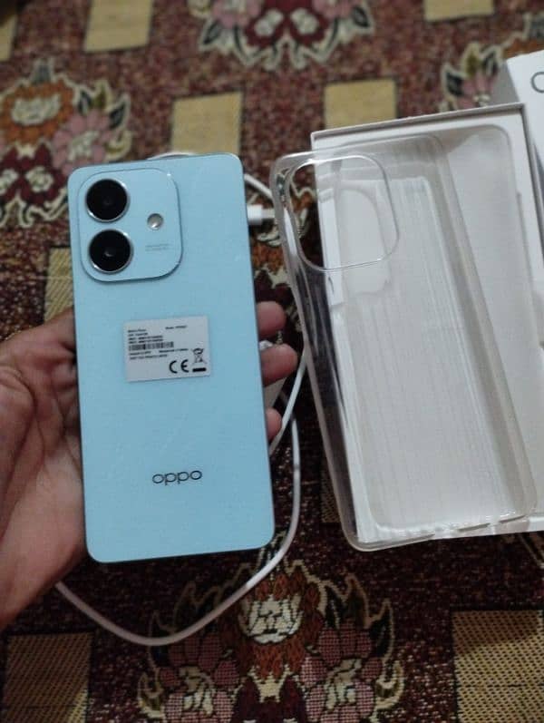 oppo a3x 4ram 64gb blue color 3