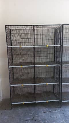 8 portion spot welding partition Cage