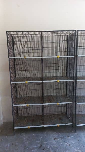 8 portion spot welding partition cage neat and clean 0