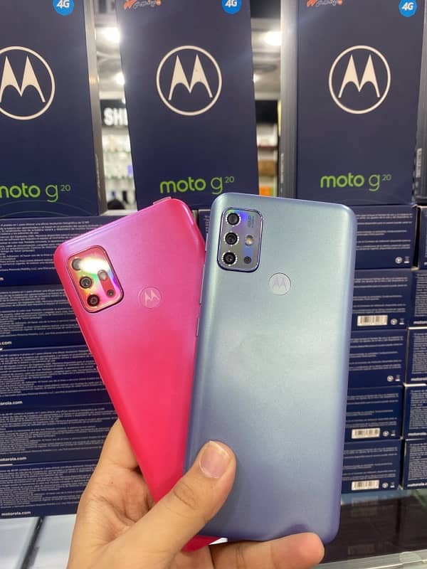 Moto G20 4/64 Pta approved Complete box with accessories 1