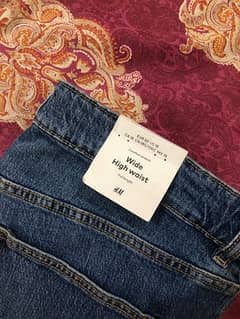 H&M Wide leg jeans 0