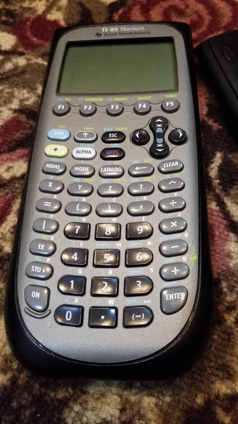 Texas Instruments Ti-89 Titanium Graphics Calculator 1