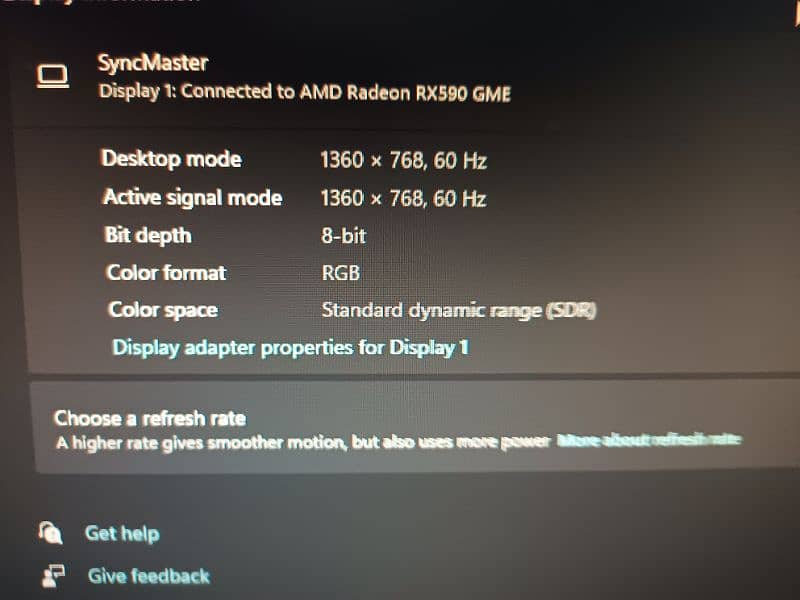 Sync master 933 Monitor 21 inch 1