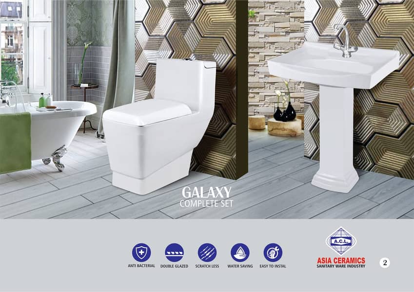 Sanitary Fittings/Basin/Pedestal Commode/Vanities/Wall & Floor Tiles 9