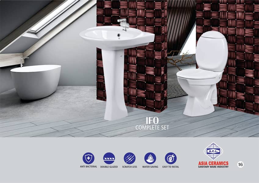 Sanitary Fittings/Basin/Pedestal Commode/Vanities/Wall & Floor Tiles 15