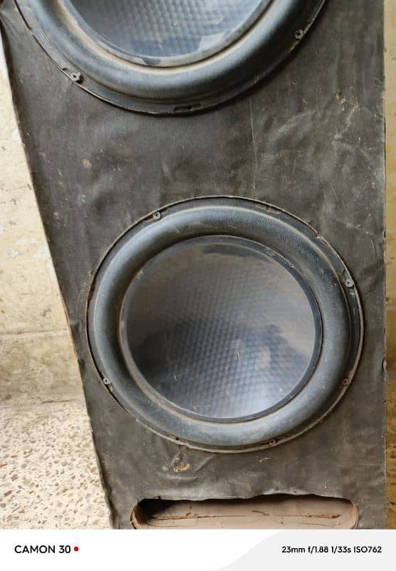 pioneer d4 woofers double coil heavy bass 1