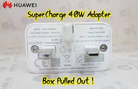 HUAWEI 40 W BOX PULLED CHARGER WITH CABLE AVAILABLE