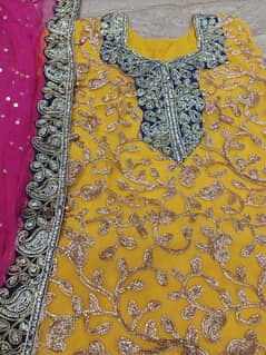 bridal mehndi dress for sale