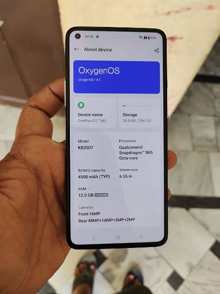 OnePlus 8t Non PTA  waterpack 1