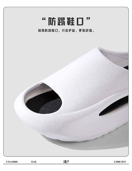 Men's non_slip Slipper_911 White 4