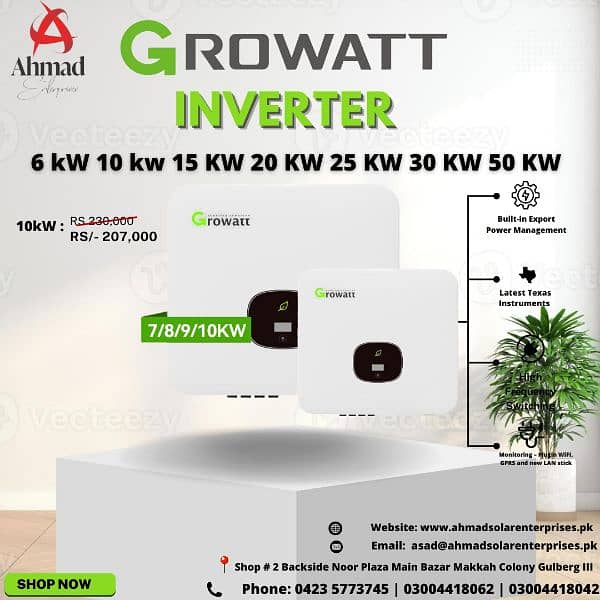 "Growatt Inverter Whole Sale Dealer 2