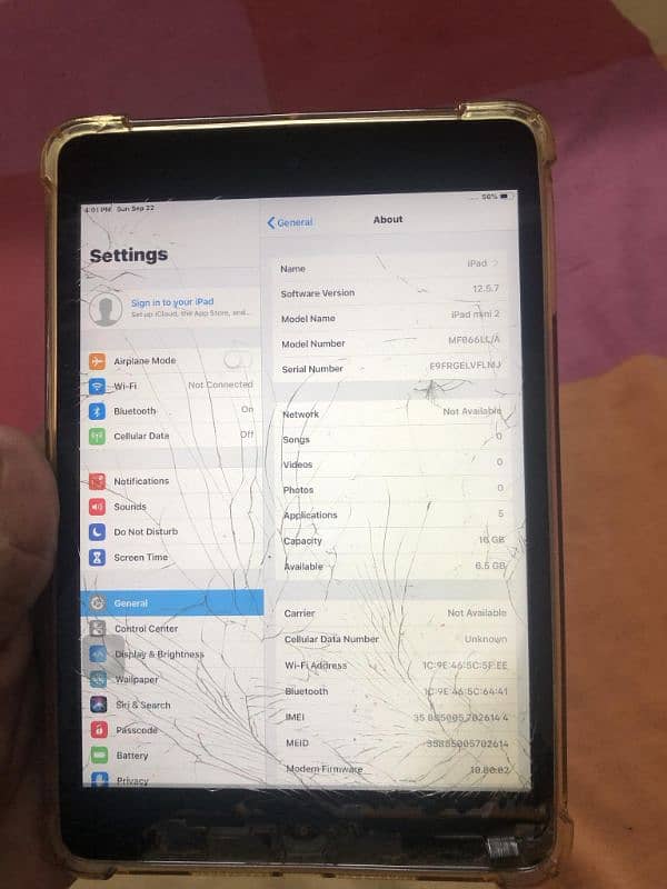 ipad mini 2 16gb iOS 12 2