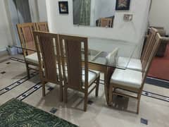 Dinning table 6 chairs