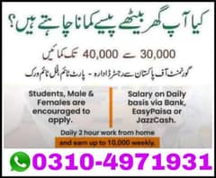 part time job available, online Earning ,Make money online 0