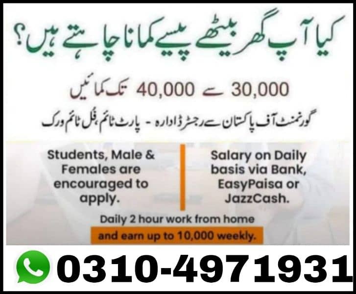 part time job available, online Earning ,Make money online 3