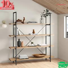 Bookshelf Rack Wooden Bookshelf Multi Functional Display Shelves/Books 0