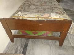 Single Bed wooden For sale 03094568436