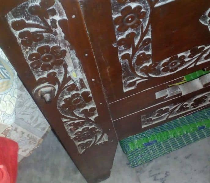 Single Bed wooden For sale 03094568436 2